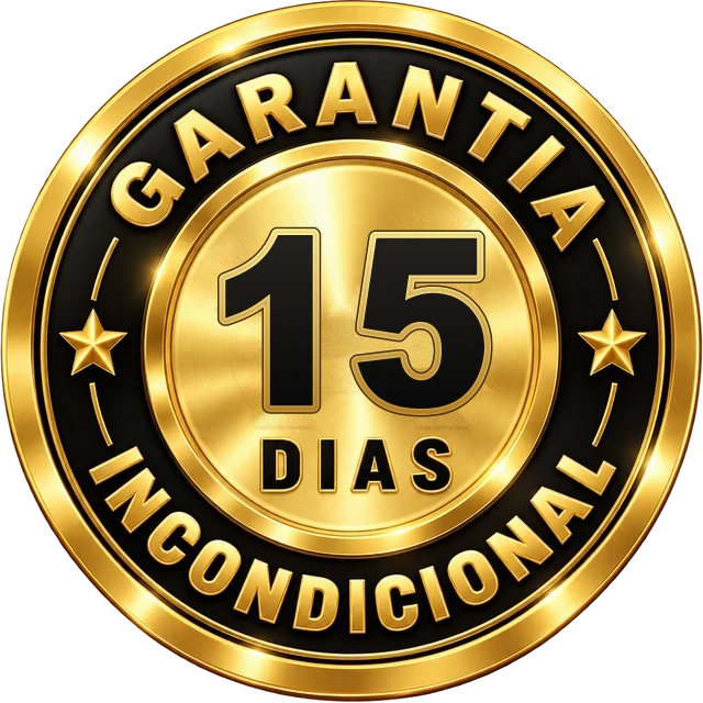 Garantia incondicional de 15 dias